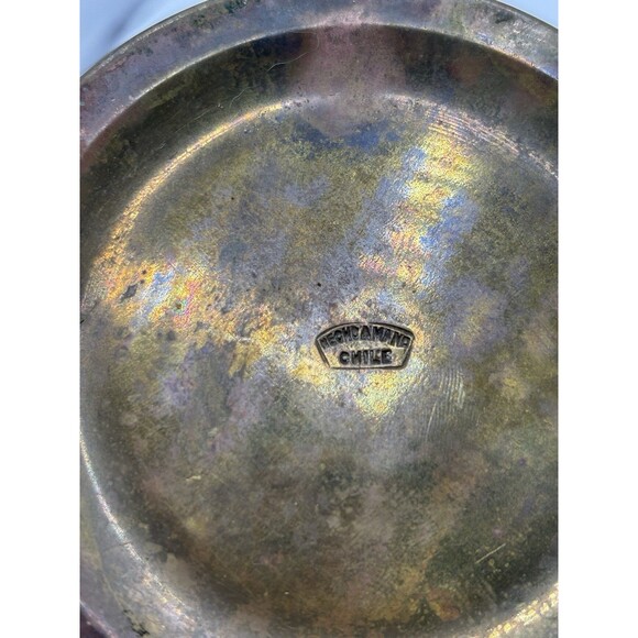 Vintage Brass Humidor Or Match Safe. Heco A Mano Chile Which Means Handmade - Picture 2 of 14